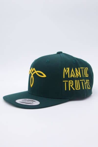 CAP - LIGHTBOX - GREEN with GOLD - RIGHT SIDE