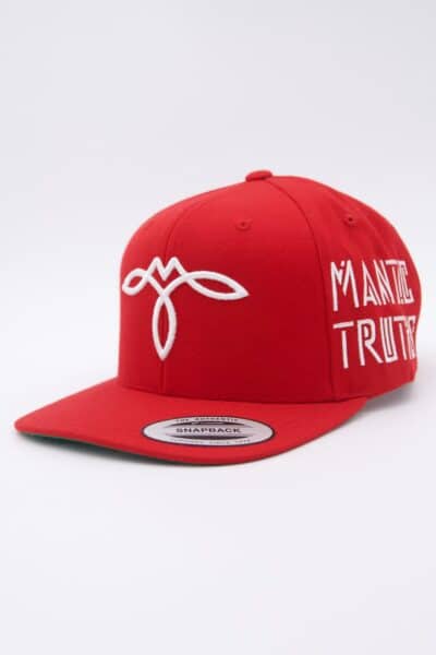 CAP - LIGHTBOX - INFINITY - RED with WHITE - RIGHT SIDE