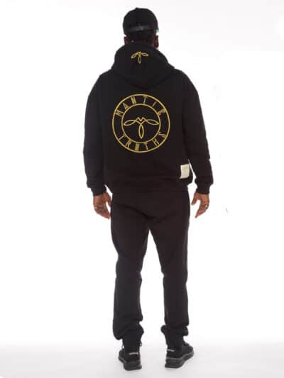 LUX SUIT - GOLD SERIES - BLACK - BACK 2