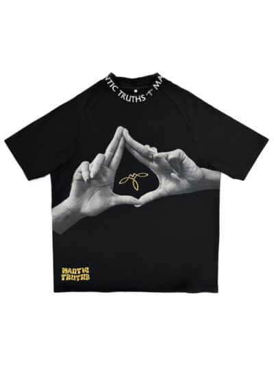XU - T-SHIRT - HANDS - LIE FLAT - FRONT