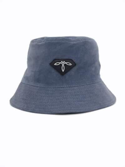 BUCKET HAT - BLUE SUEDE