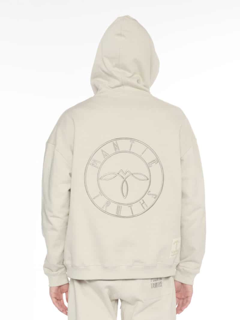 Alternative view of CULTURE  ELITE LUXE HOODIE - STONE BEIGE EDITION