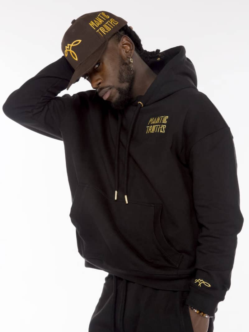 CULTURE  ELITE LUXE HOODIE – GOLD SERIES BLACK EDITION