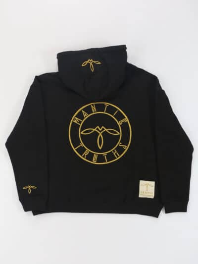 CATALOG - CULTURE - GOLD SERIES BLACK - HOODIE - LIE FLAT - BACK-FINAL