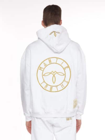 CATALOG - CULTURE - GOLD SERIES WHITE - HOODIE - BACK