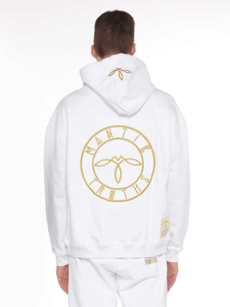 Alternative view of CULTURE  ELITE LUXE HOODIE – GOLD SERIES WHITE EDITION