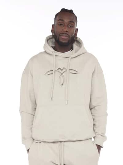 CATALOG - INFINITY - BEIGE - HOODIE - FRONT - 2