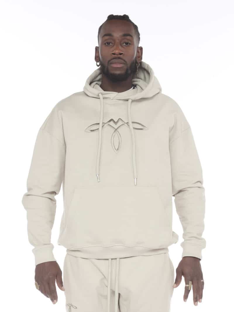 ELITE LUXE INFINITY HOODIE - STONE BEIGE EDITION