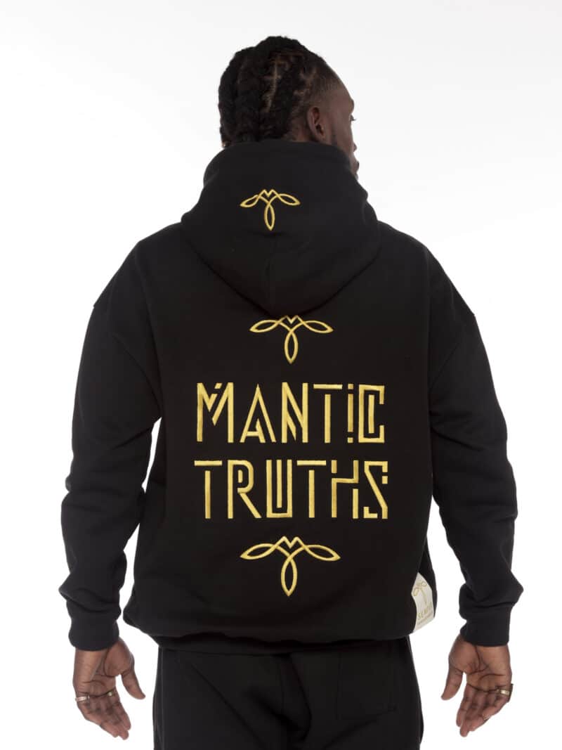Alternative view of ELITE LUXE INFINITY HOODIE – GOLD SERIES BLACK EDITION