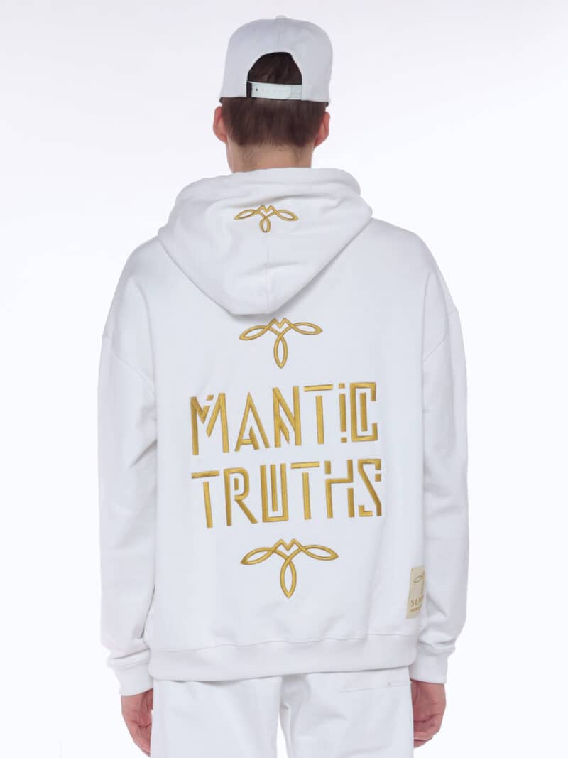 Alternative view of ELITE LUXE INFINITY HOODIE - GOLD SERIES WHITE EDITION