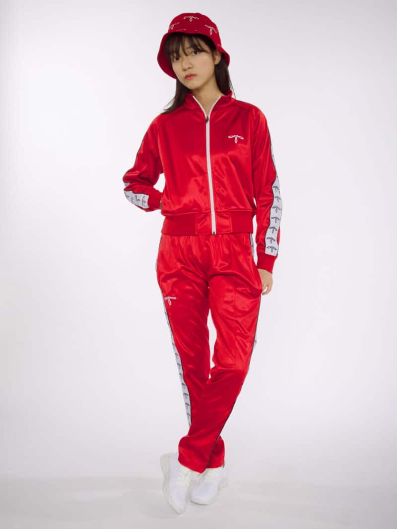 WOMEN’S FLAVA FLOW TRACKSUIT – RUDEGYAL ROUGE EDITION