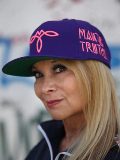 CATALOG - INFINITY SNAPBACK - PINK ON PURPLE - 2