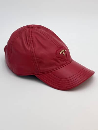 LEATHER CAP - AMARYLLIS - 5