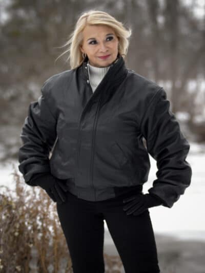 CATALOG - JEANNE DARC BLOUSON - CARBON NOIR - 10