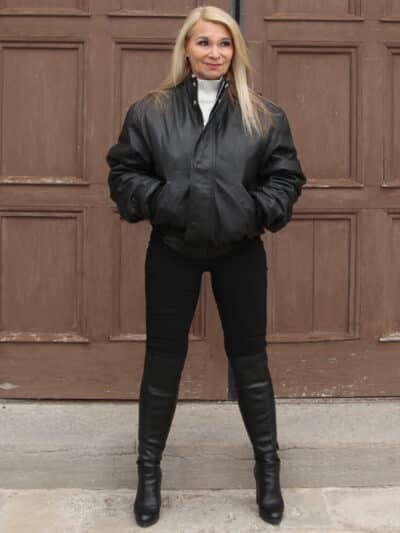 CATALOG - JEANNE DARC BLOUSON - CARBON NOIR - 2
