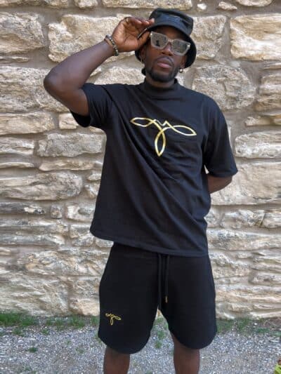 CATALOG - ELITE LUXE - SHORTS - GOLD SERIES BLACK - 3